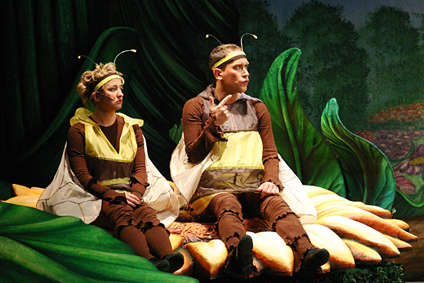 Christiane Athmer (Maja) und Stefan Stechmann (Willi) (Foto: Rainer Worms)